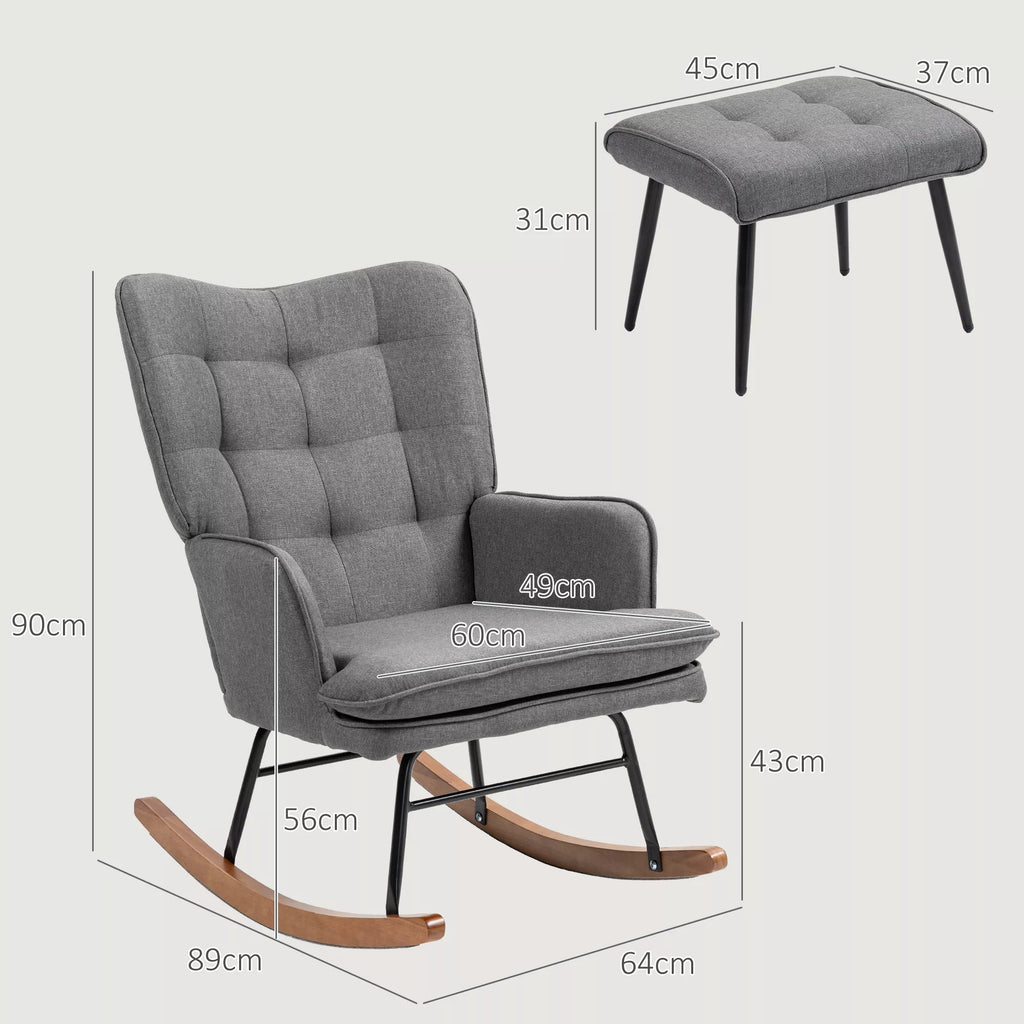Supamojo krėslo matmenų schema su išmatavimais