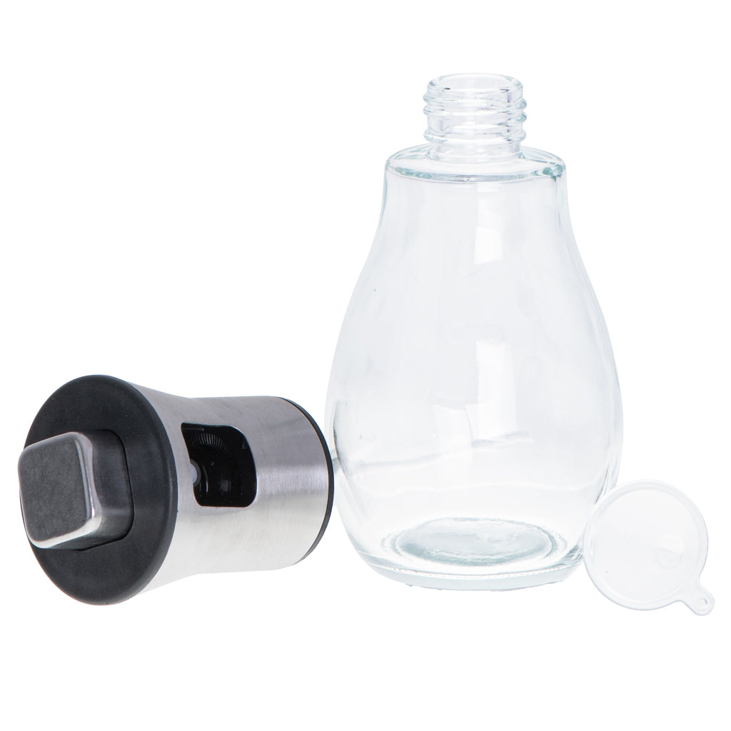 Aliejaus ir kitų skysčių dozatorius, pukrštuvas su skale 200 ml