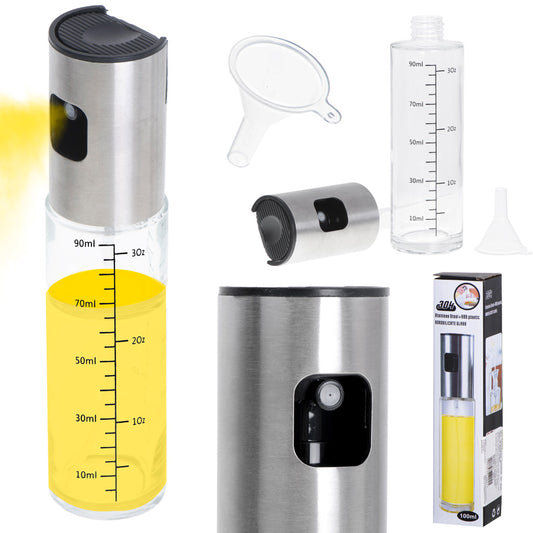 Aliejaus ir kitų skysčių dozatorius, pukrštuvas su skale 100 ml