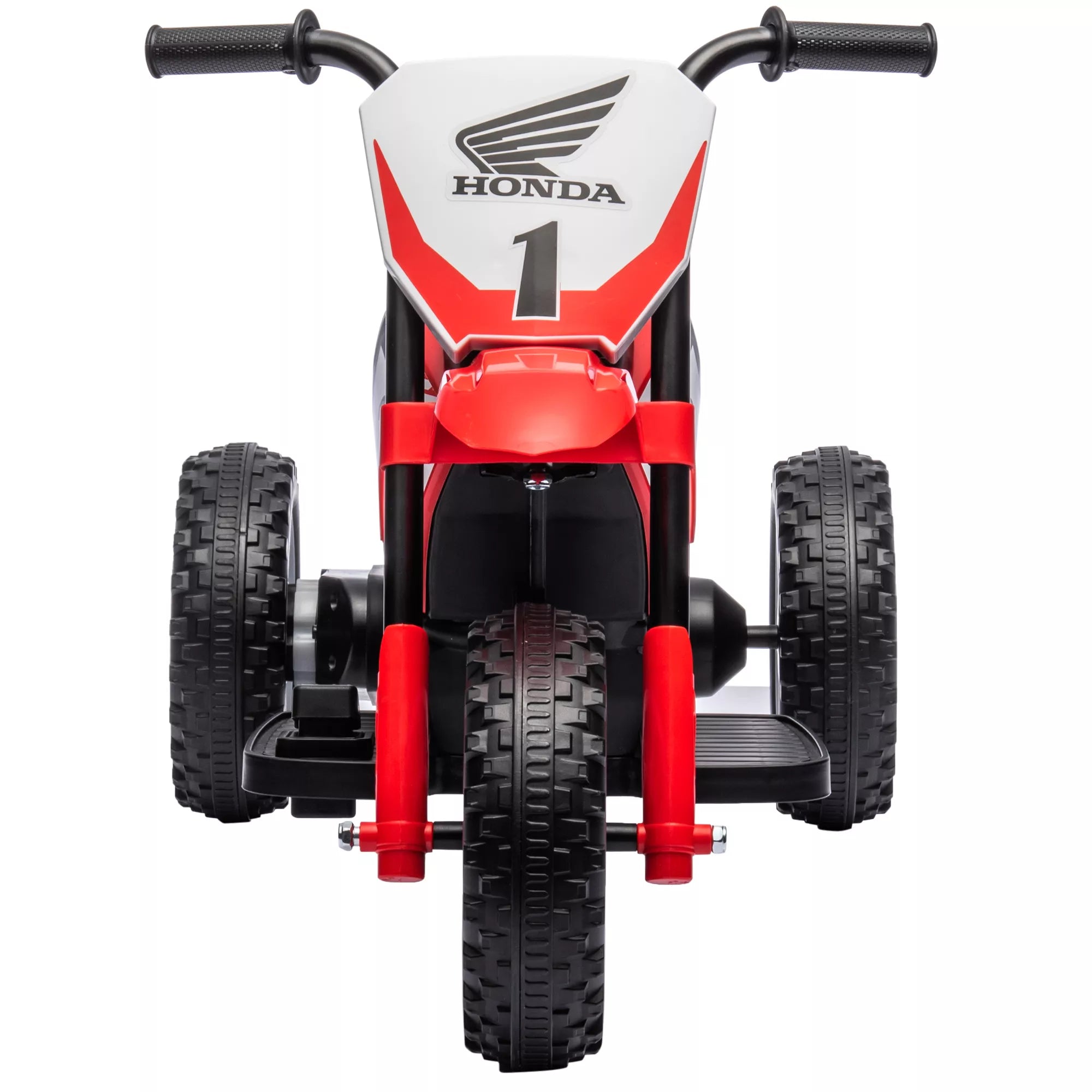 Vaikiškas elektrinis motociklas Honda, 18-36 mėn. vaikams, raudonas