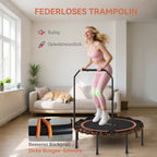 Fitneso batuto rankenos reguliavimo mechanizmas iš arti, juodas su oranžinis