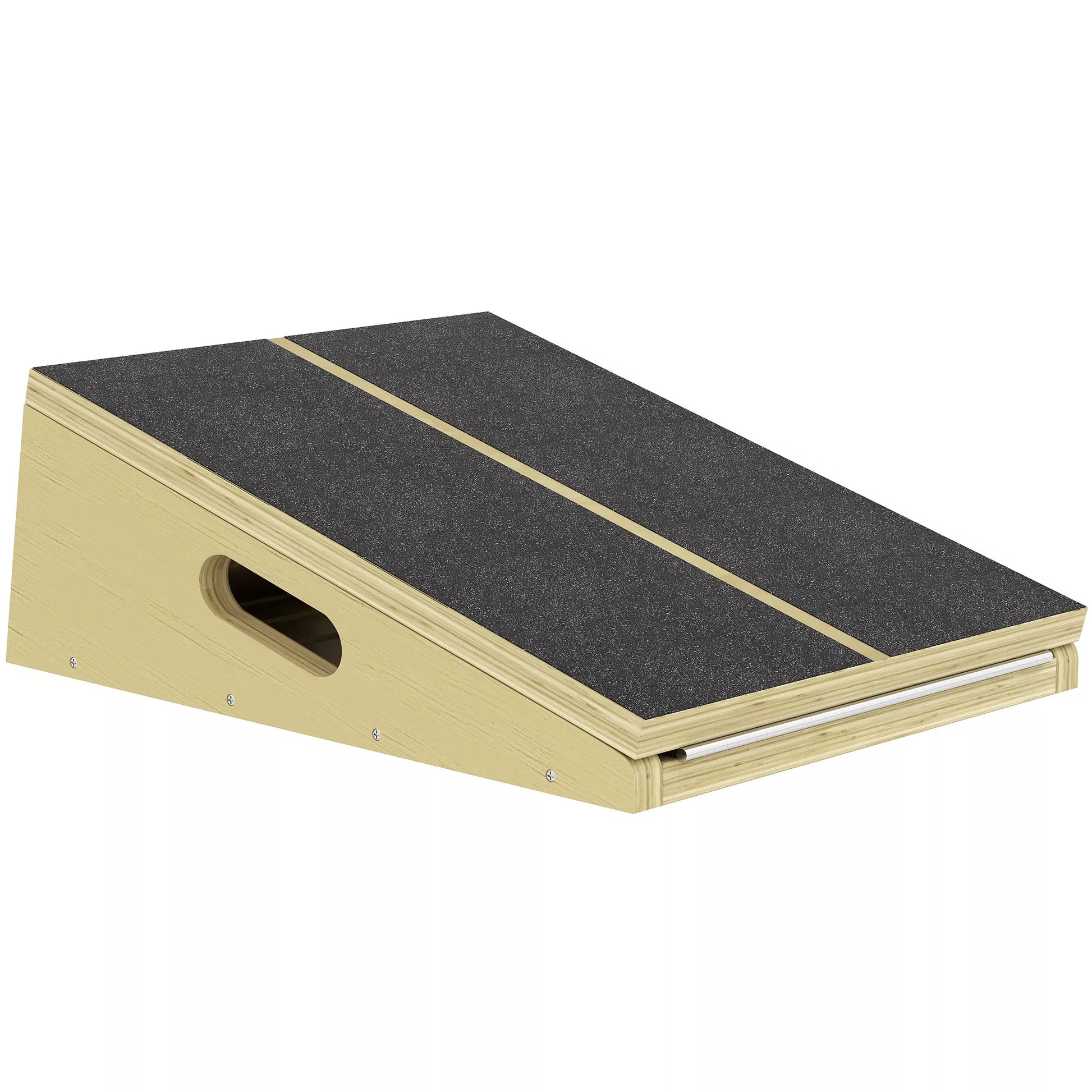 Pasvirusi lenta atpalaiduojantiems pratimams, 4 reguliuojami kampai, neslystanti, medinė