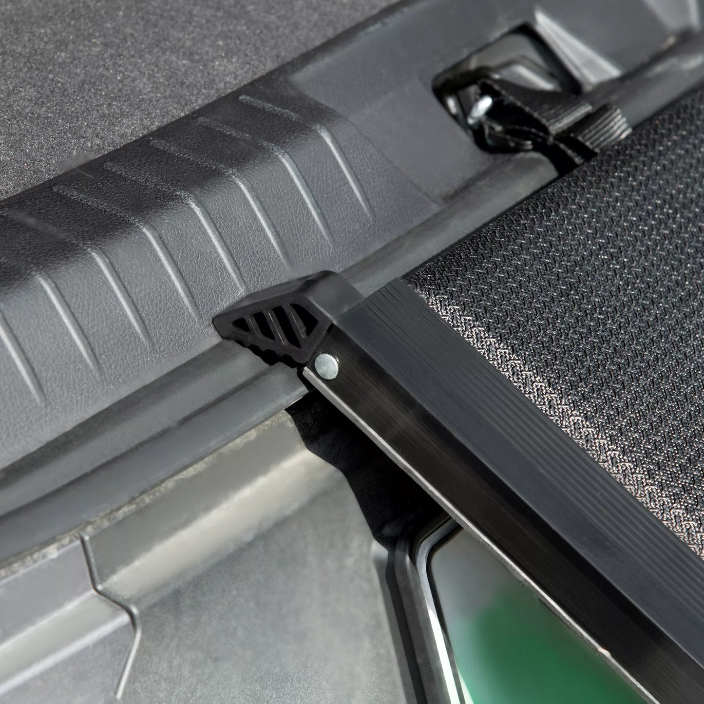 Naminių gyvūnų rampa, sulankstoma, neslidži, šunims iki 40 kg, 158 cm x 43,5 cm x 2,5 cm, juoda