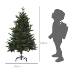 Dirbtinė eglutė su stovu, 1,2 m, žalia