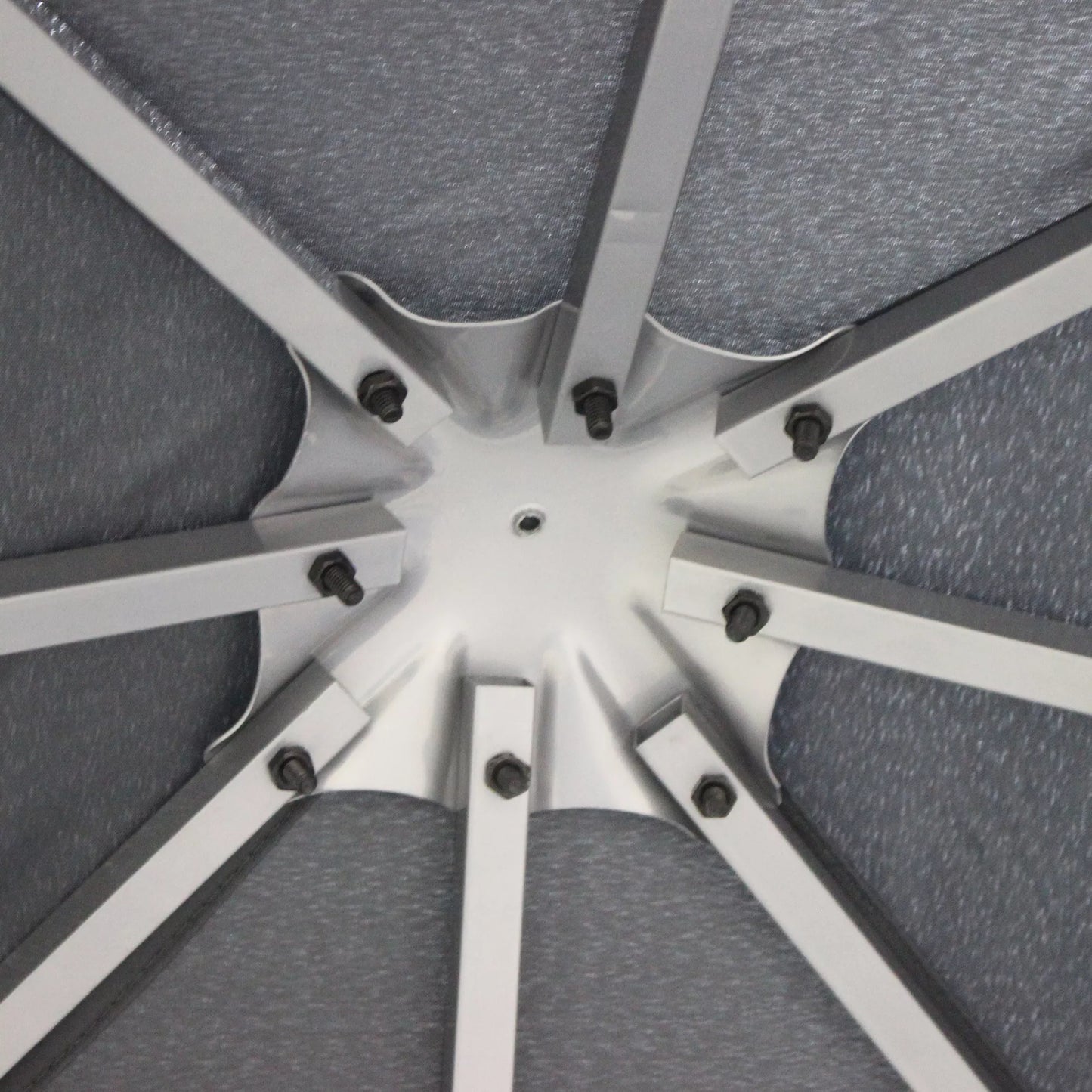 Sodo paviljonas 2,95 x 2,95 m Paviljonas Sodo palapinė Šventės palapinė Party palapinė Plienas Poliesteris Pilkas