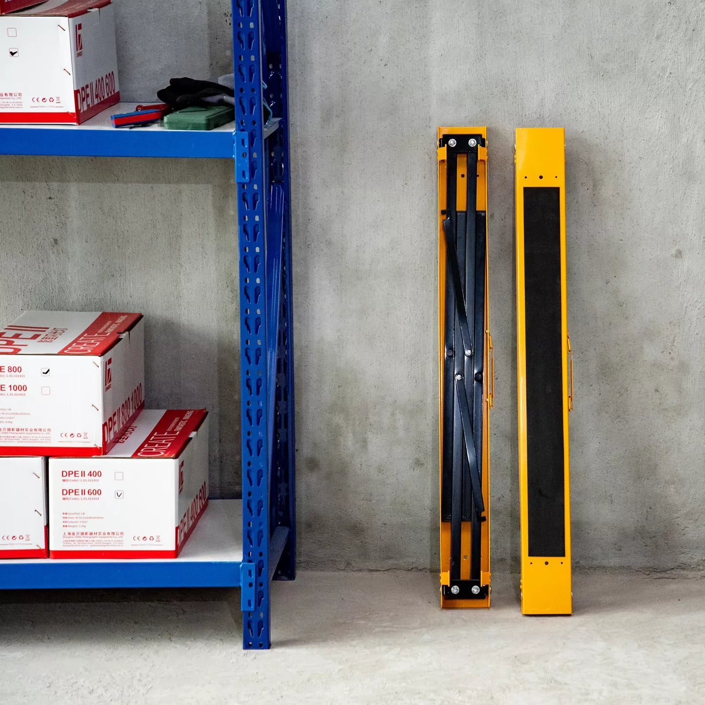 Darbinis stovas, pjūklo stovas, sulankstomas, neslystantis, plieninis, oranžinis, juodas, 99,5 x 50 x 78 cm, apkrova 125 kg