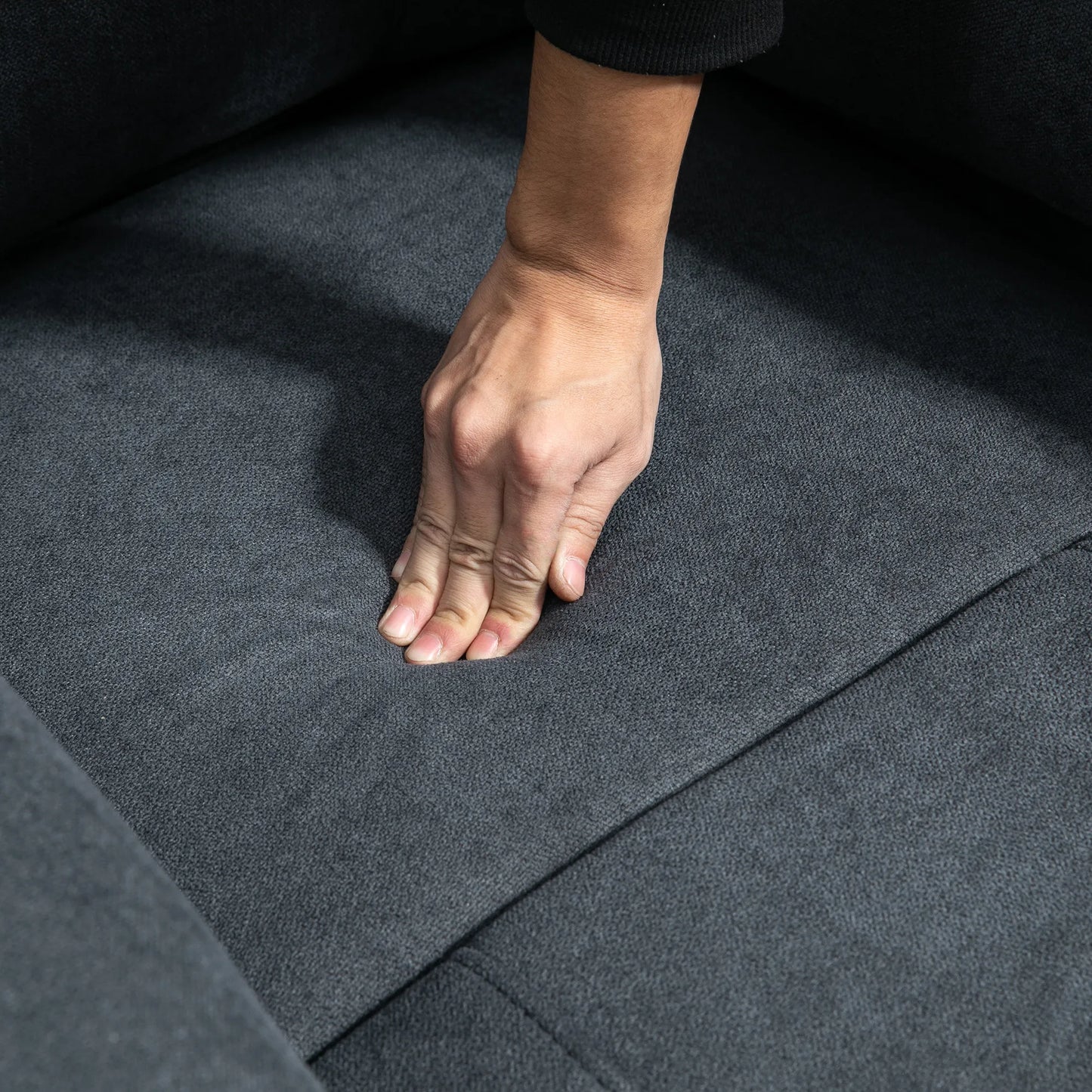 Masažinė kėdė su pagalba atsikeliant, slaugos kėdė su pagalba atsikeliant, 8 vibromotorai, su nuotolinio valdymo pulteliu, pilka