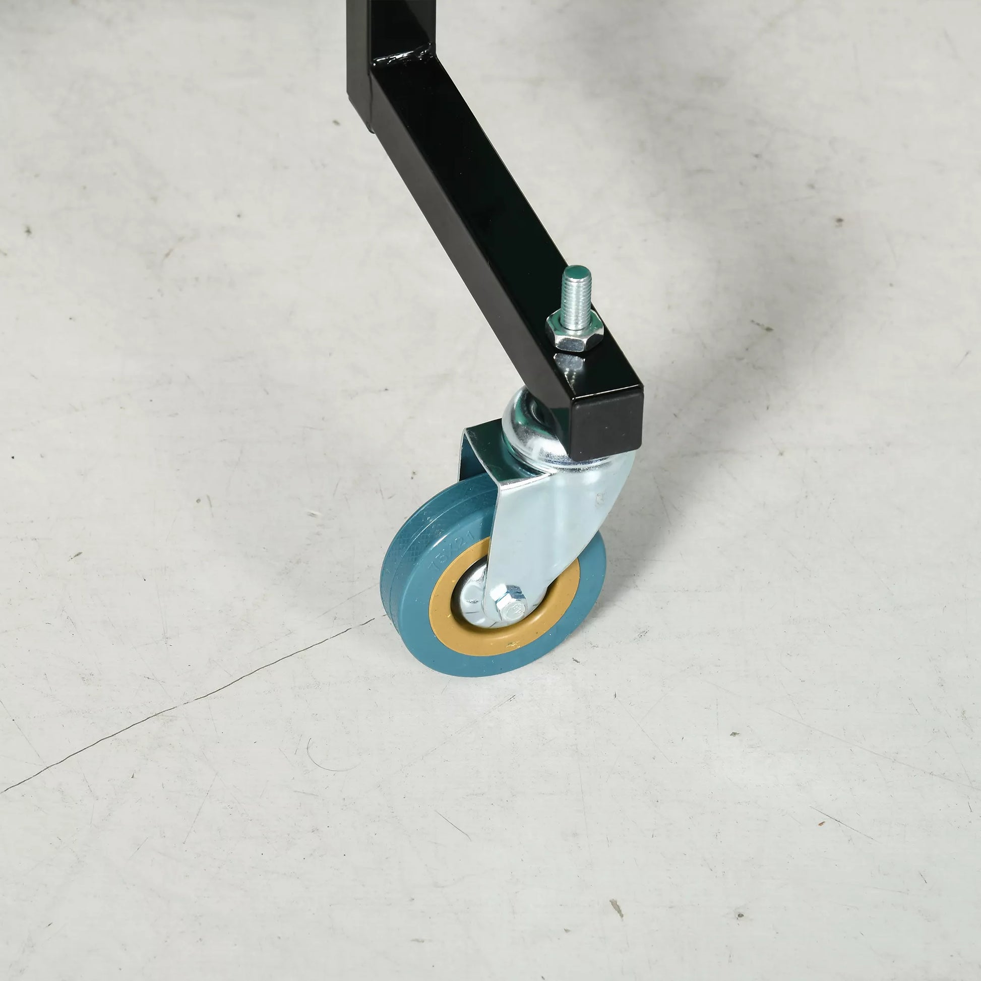 Sulankstomas stalo teniso stalas su 8 ratukais, komplekte raketės ir kamuoliukai, 274 cm x 152,5 cm x 76 cm, žalias