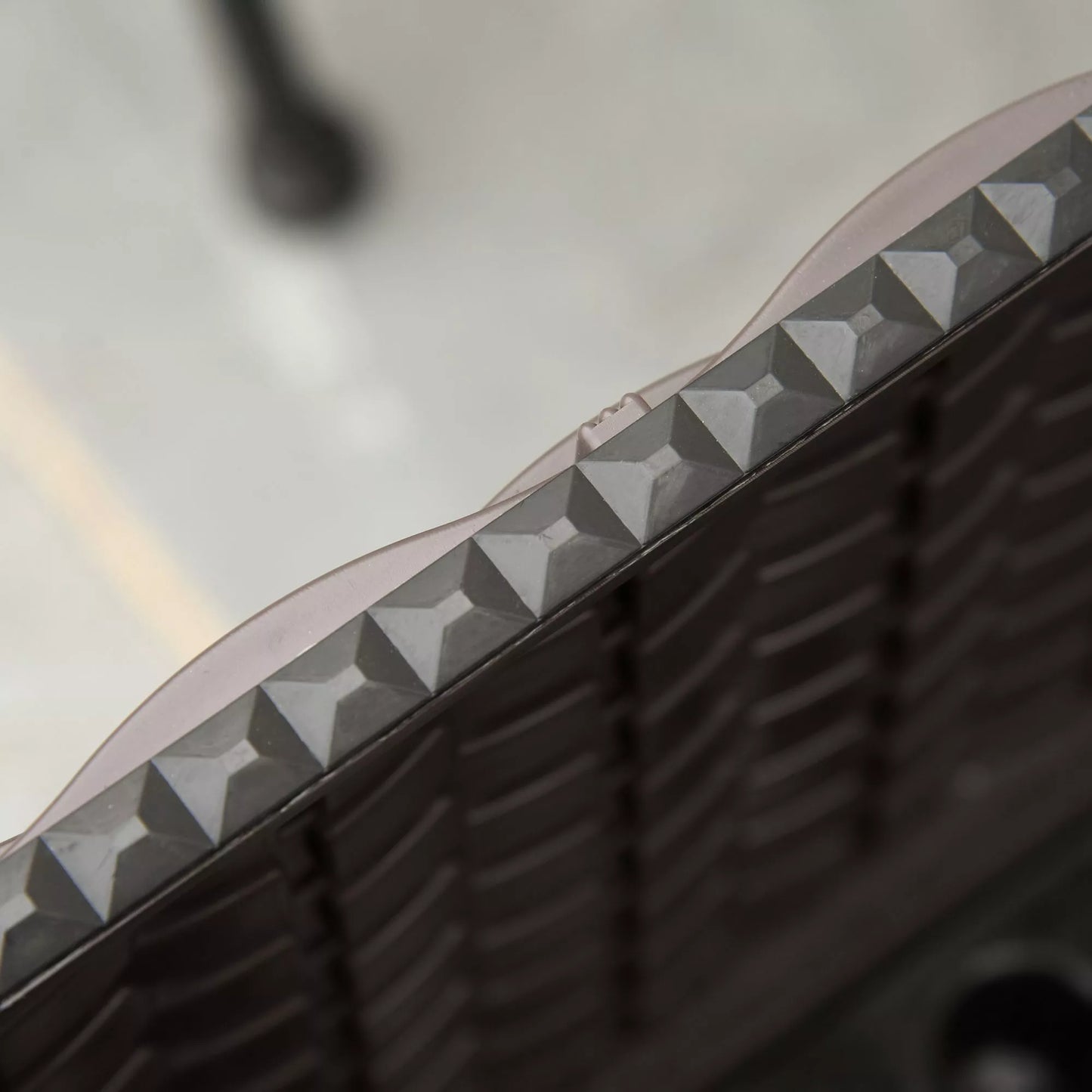 Paaukštintas lysvas, 6 dalių, augalų dėžė su drenažo skylutėmis, ratano imitacija, gėlių lovelis, pasidaryk pats (DIY), rudas, 40 x 40 x 44 cm