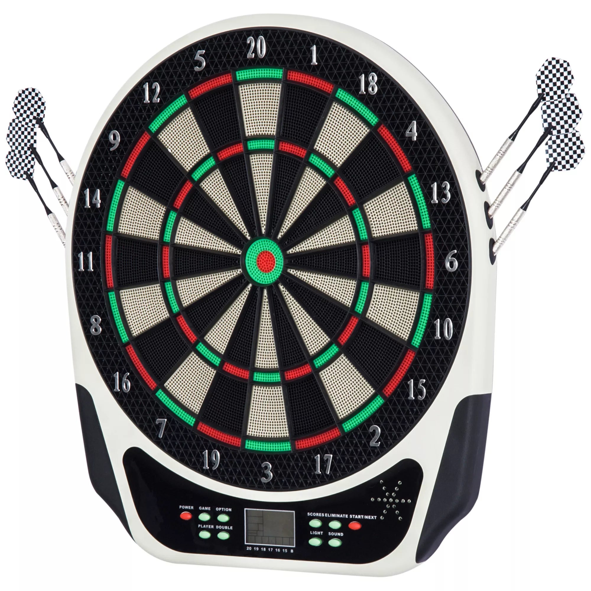 Elektroninis dartų taikinys Dartboard su balso pranešimais LED ekranais 6 dartai 24 dartų galvutės 18 žaidimų 159 variantai Dartų automatas Dartų taikinys rinkinys iki 8 žaidėjų