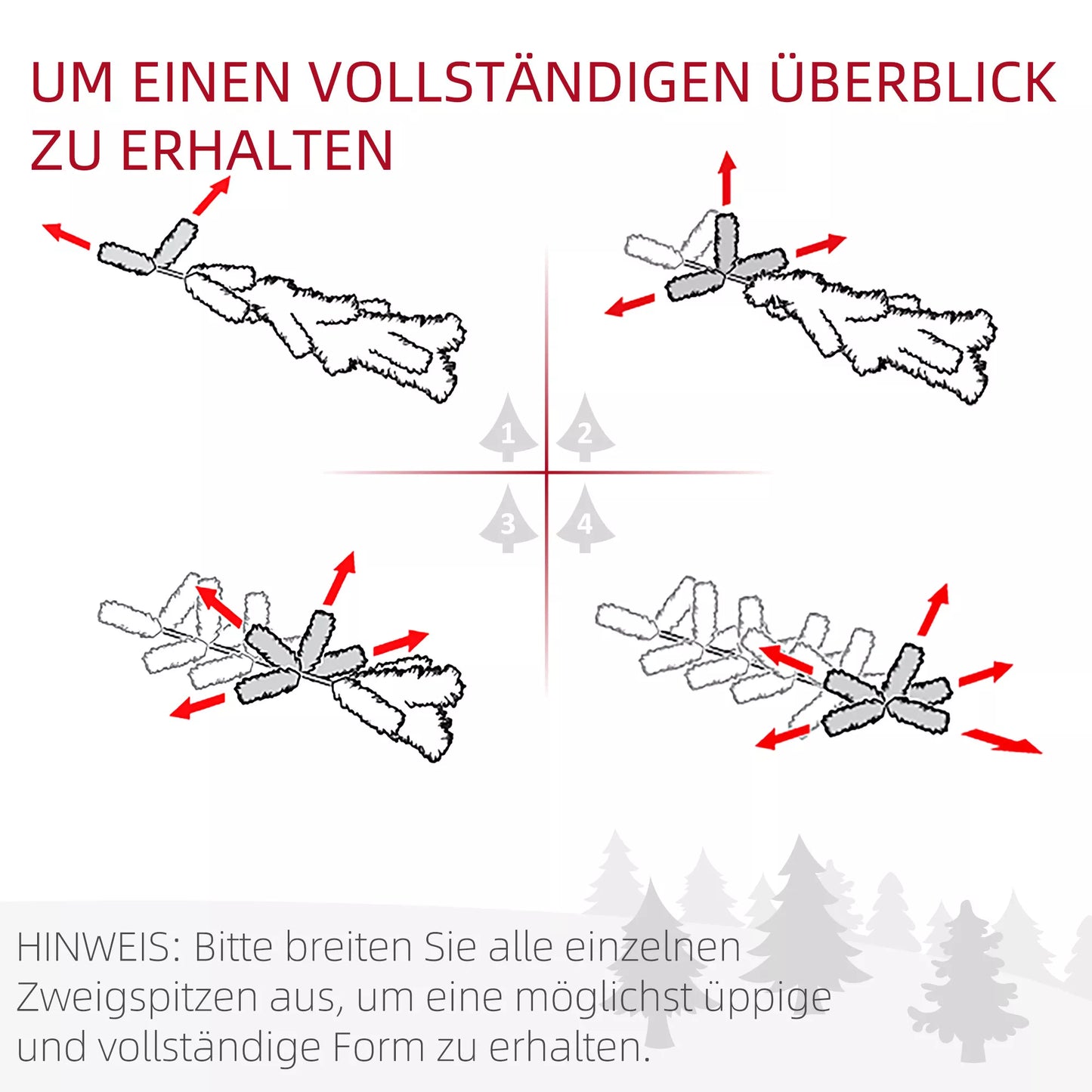 Dirbtinė Kalėdų eglutė, 210 cm, snieguotos PVC šakelės, sulankstoma, metalinis stovas, žalia/balta