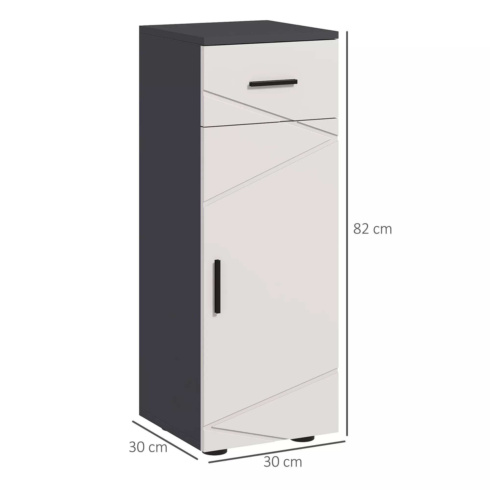 Vonios spintelė, vonios komoda, reguliuojamos lentynos, atlaiko iki 25 kg svorį, pilkos spalvos