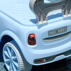 Paspiriamas automobilis vaikams nuo 18 mėn., iki 25 kg, šviesiai mėlynas