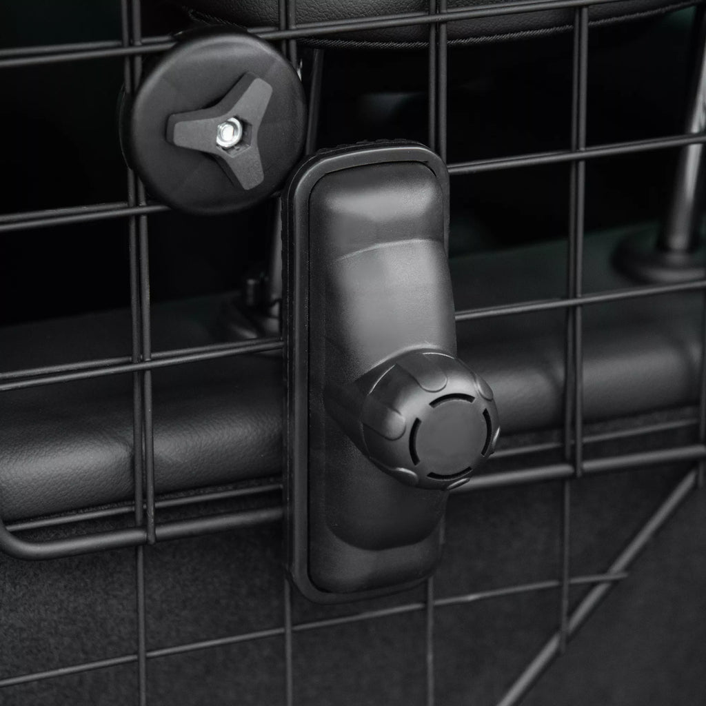Šunų apsauginė grotelė Automobiliui Universalus bagažinės grotelė 90-120 cm reguliuojama Metalo
