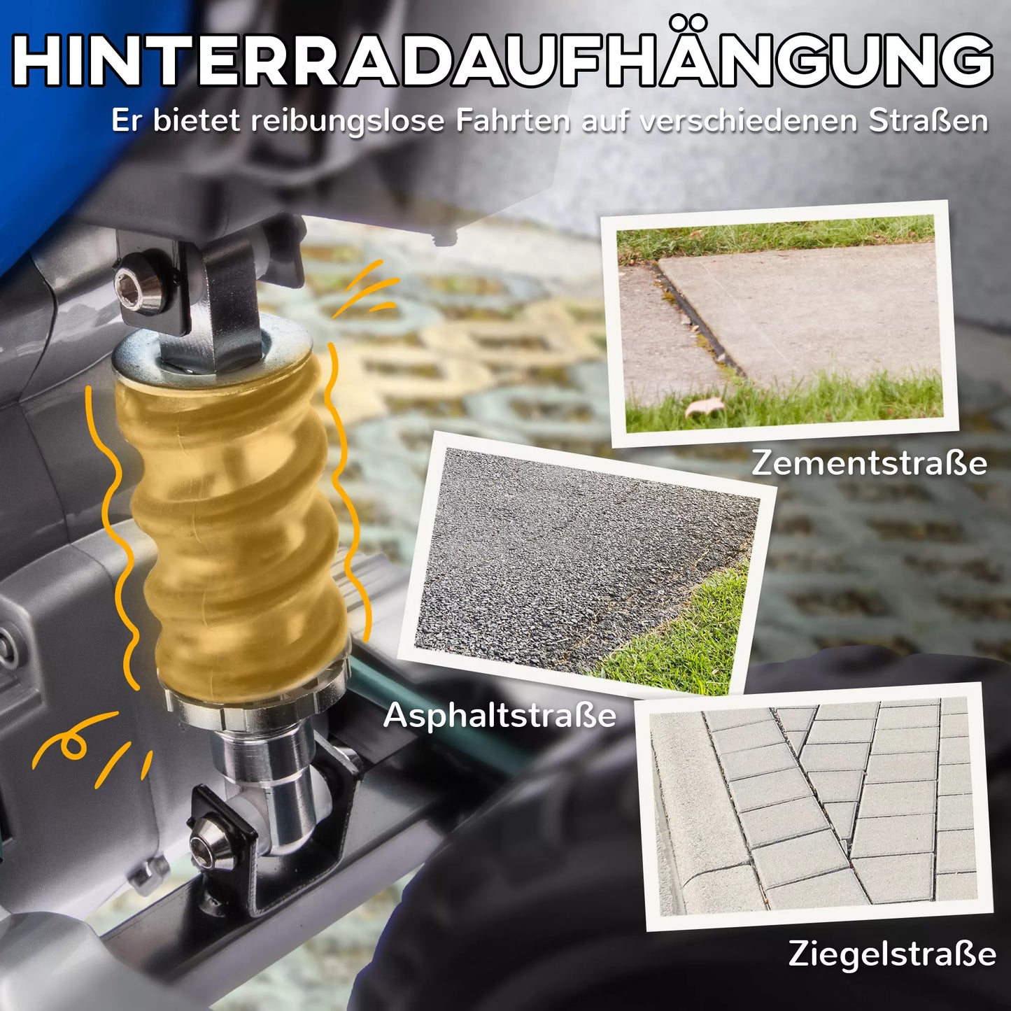 Elektrinis motociklas vaikams, 12V vaikiškas motociklas su muzika, transporto priemonė su pagalbiniais ratukais, 3-6 metų amžiaus, mėlynas