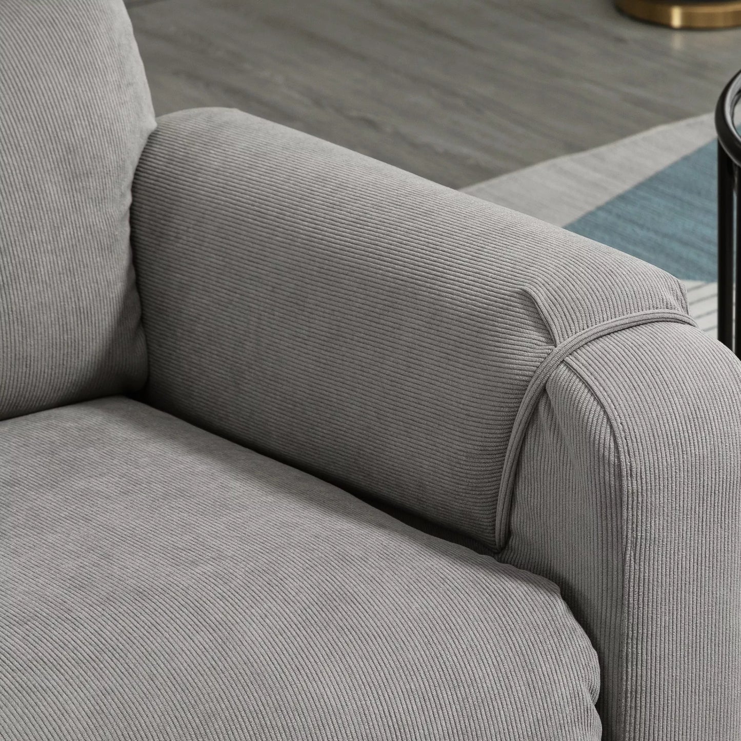 HOMCOM Elektrinis fotelis su pagalba atsistojant, masažinis fotelis su gulėjimo ir šildymo funkcijomis, poilsio fotelis su nuotolinio valdymo pulteliu ir šonine kišene, reguliuojamas, poliesterio audinys, tamsiai pilkos spalvos