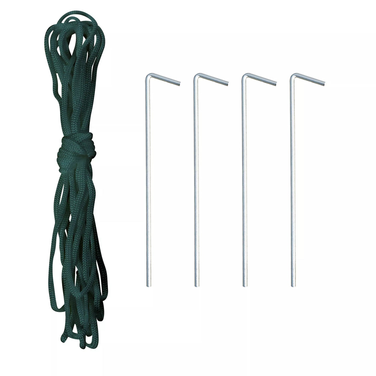 Ark mode šiltnamis, 6 tinkliniai langai, permatoma plėvelė, metalinis rėmas, 3,95 x 1,95 x 1,90m, žalias