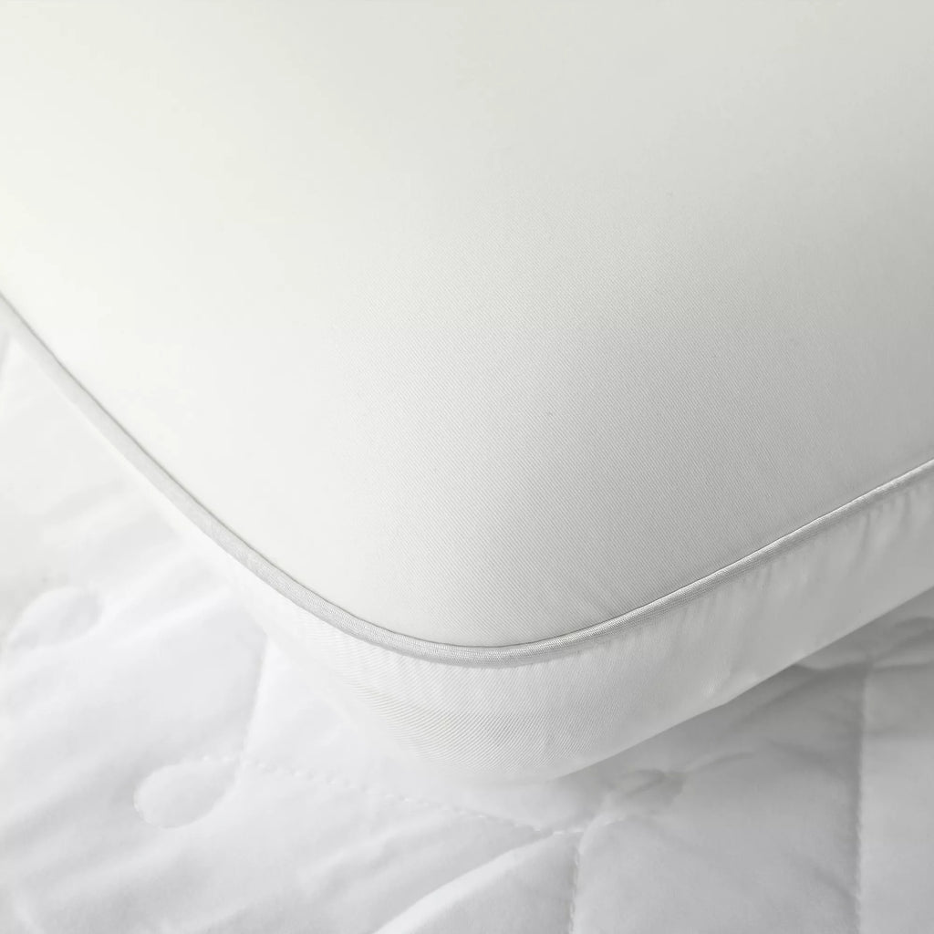 Kaklo atramos pagalvė ergonomiška 60x40 cm, kreminė balta