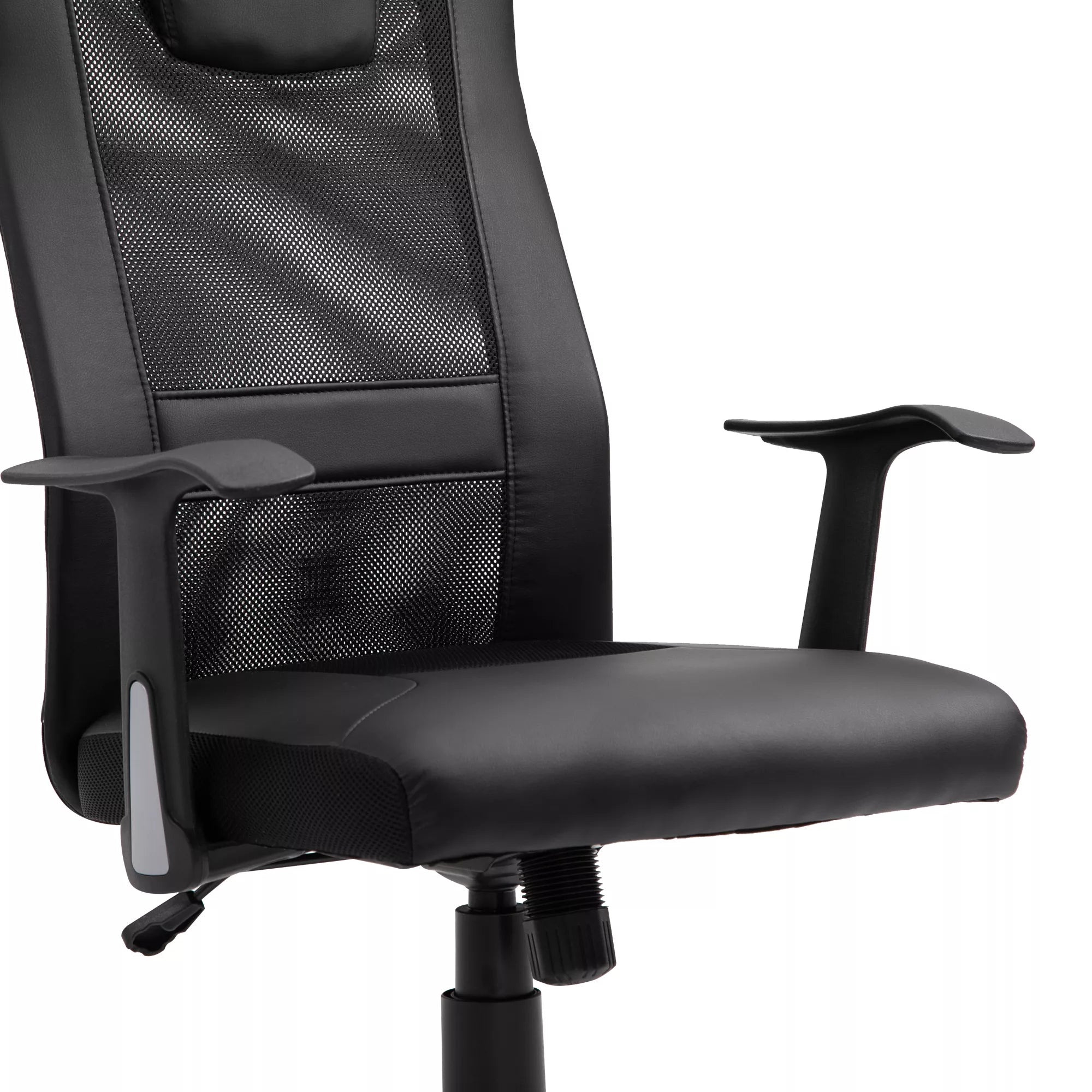 Biuro kėdė ergonomiška reguliuojamo aukščio juoda