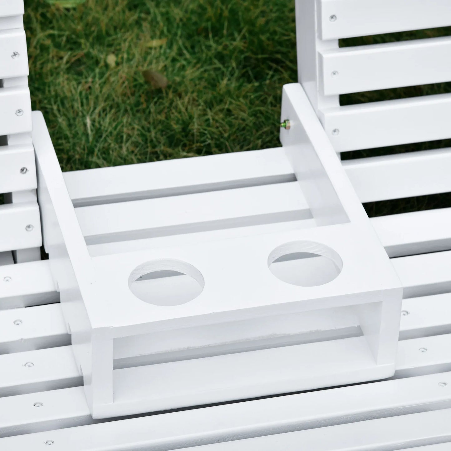 Pakabinama suoliukas su atlenkiamu stalu ir puodelių laikikliais, natūralaus medžio, 150 x 75 x 53 cm