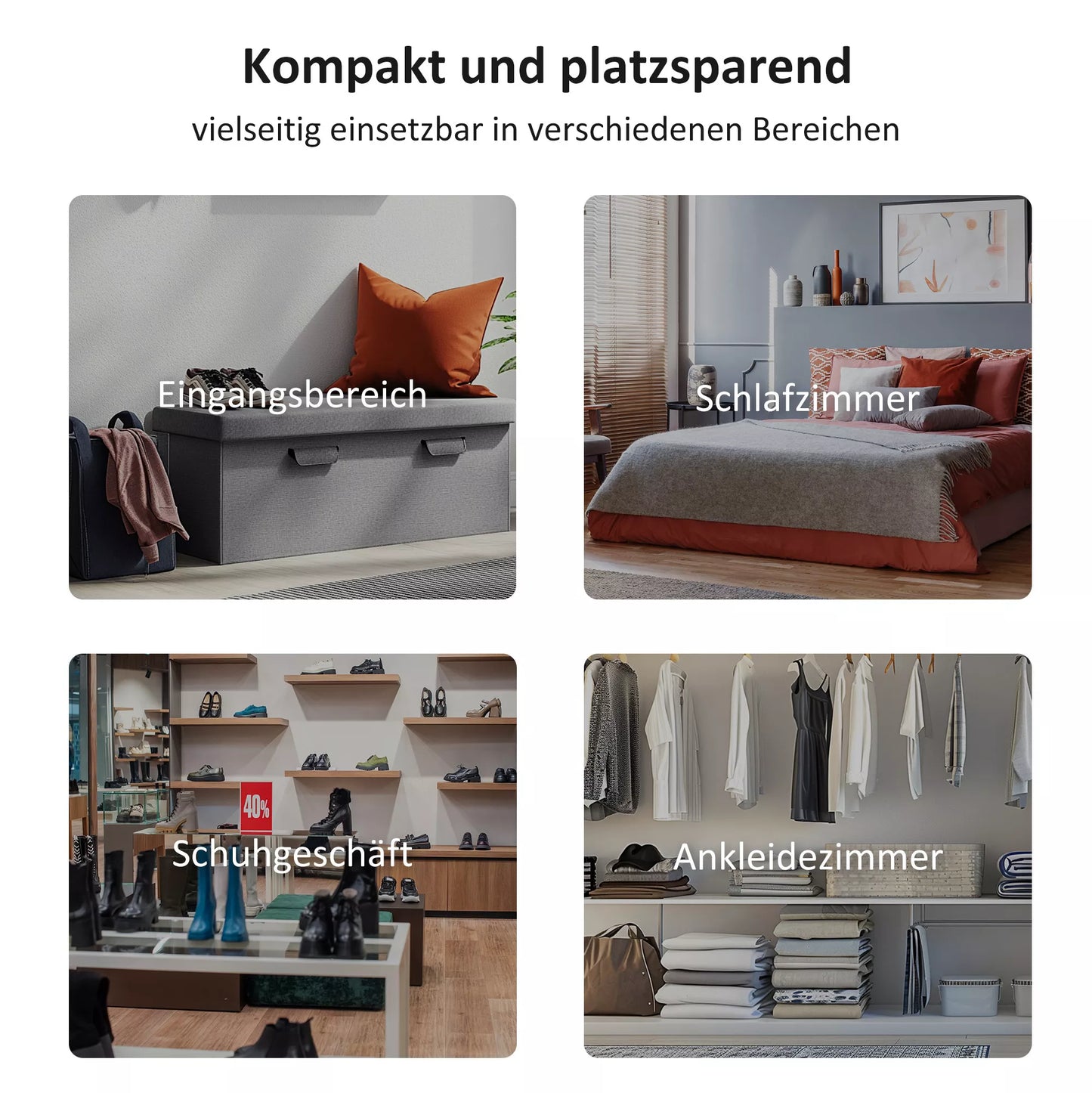 Lovos suolas, paminkštintas suolas, sėdima suola, prieškambario suolas miegamajam, atlaiko iki 130 kg, burinio audinio, pilkos spalvos, 102 x 36 x 51 cm