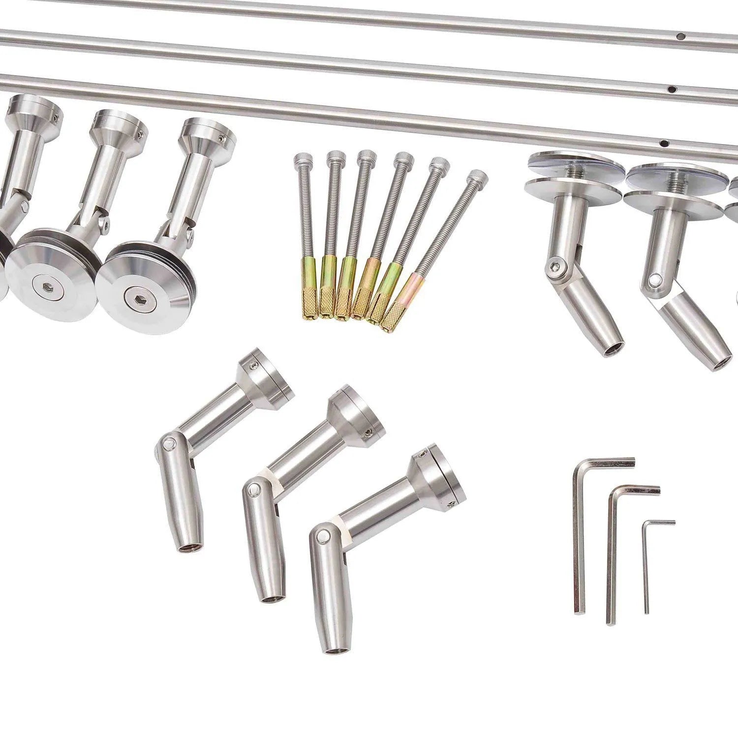 Stogelis Stiklinis stogelis Durų stogelis Grūdintas stiklas (ESG) Nerūdijantis plienas Skaidrus stiklas (200x90cm) (L)