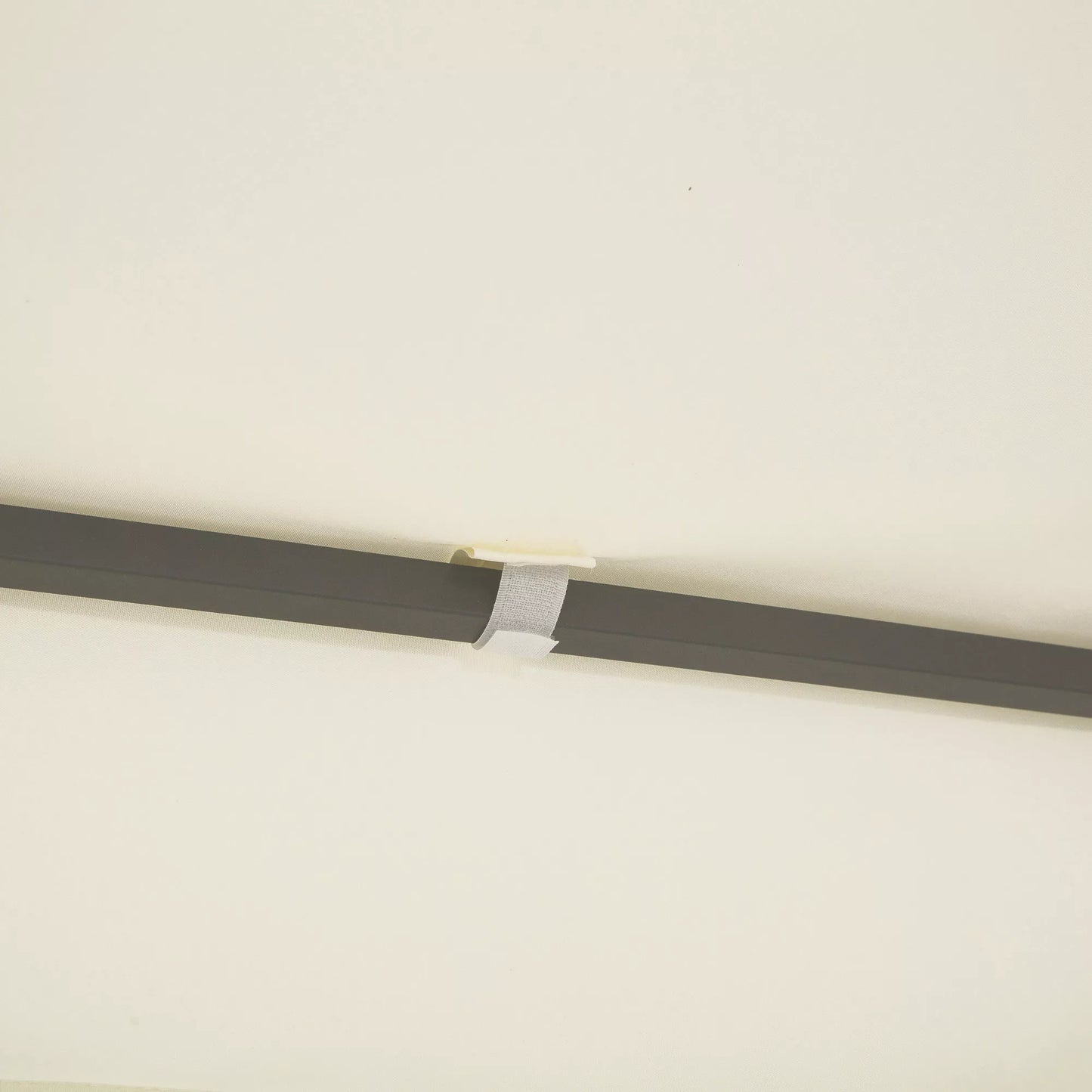 Atsarginis stogas metaliniam paviljonui 3x4m, atsparus vandeniui, su dvigubu stogu, pakeičiamas sodo paviljonui, vakarėlio palapinei, poliesterio, kreminės baltos spalvos