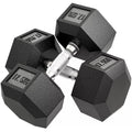 Hantelių rinkinys 35 kg, 2 x 17,5 kg, juodos spalvos