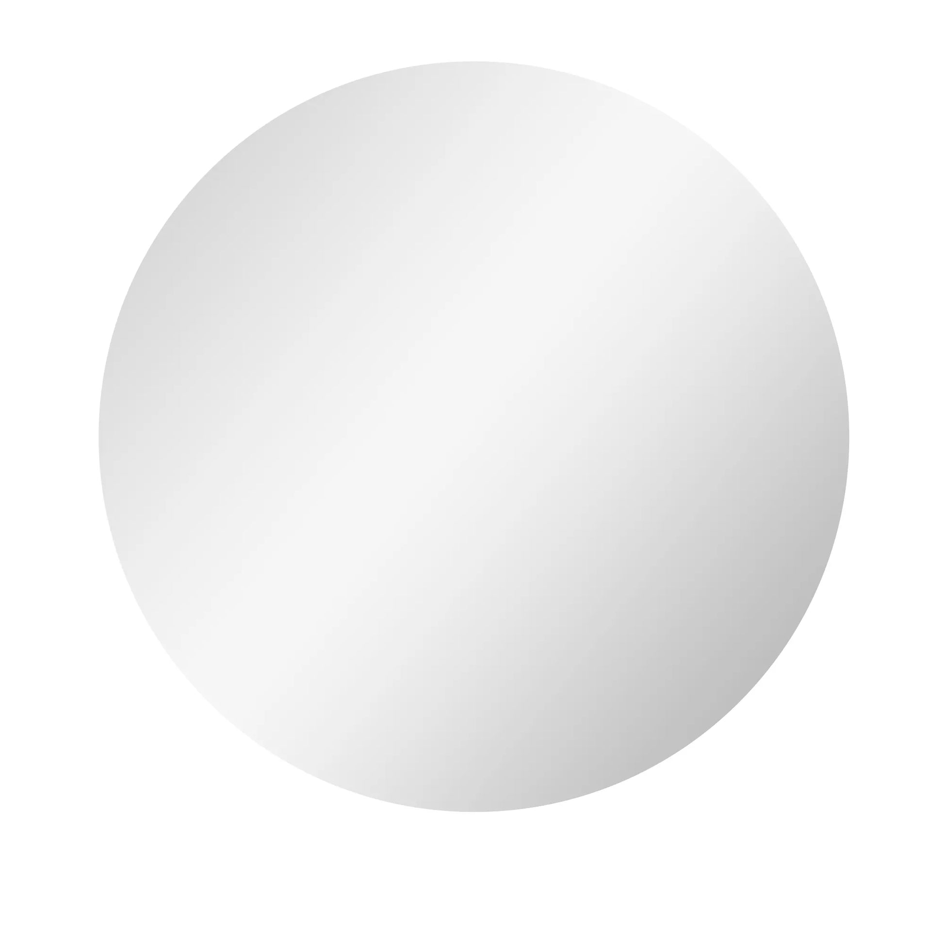 Vonios veidrodis, LED, spalvos keitimas, apsauga nuo rasojimo, jutiklinis jungiklis, IP44, Ø 60 cm, baltas