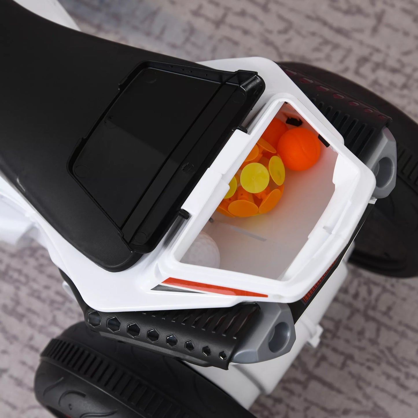 Motociklas paspirtukas vaikams, su muzika ir šviesomis, 18–36 mėn. (iki 20 kg)