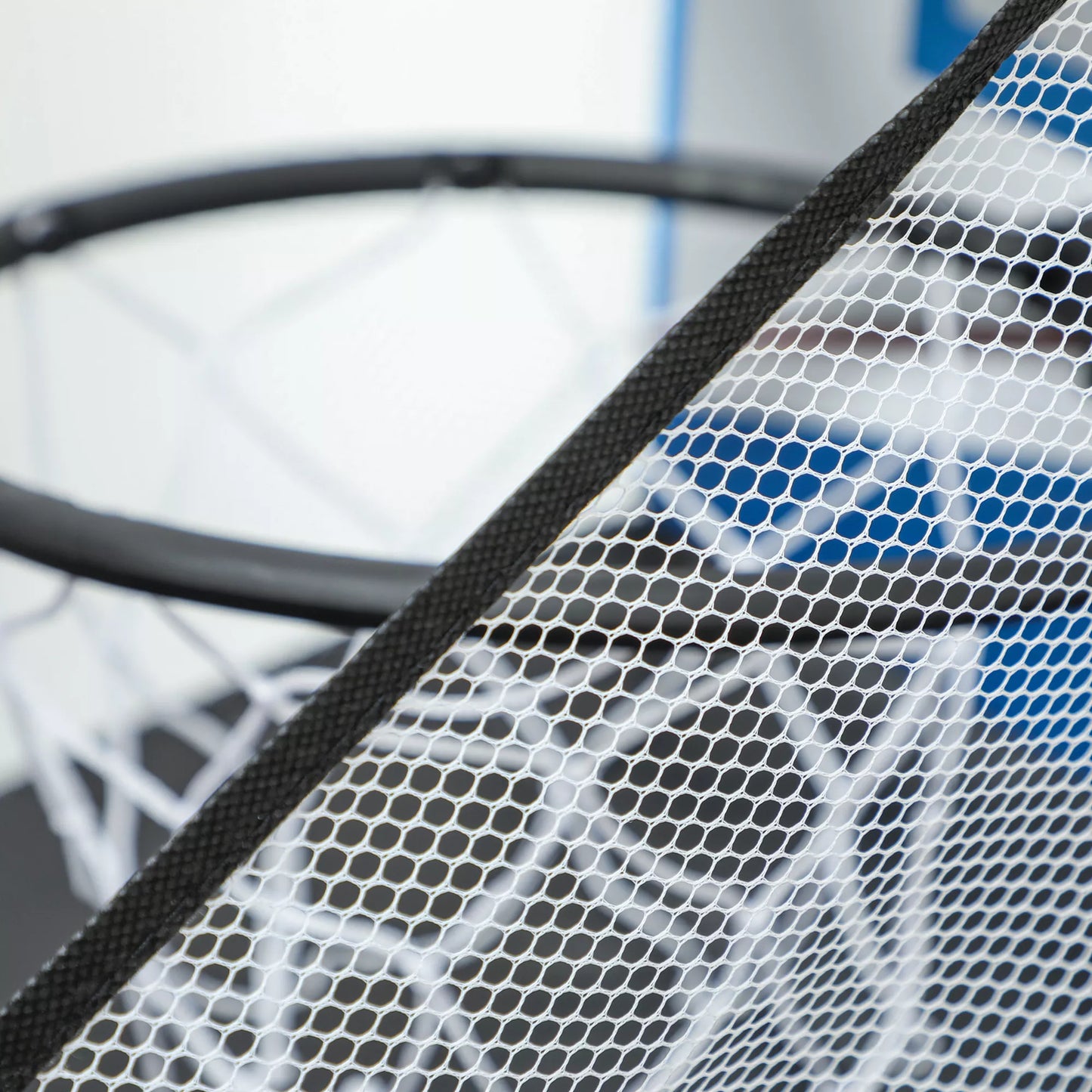 5-in-1 žaidimų stalas, Biliardas, Stalo tenisas, Hokejus, Krepšinis, Šaudymas iš lanko, Pridedami priedai, MDF, Plastikas, Mėlyna