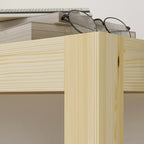 Suolas, 3 vietų, iki 330 kg, pušies mediena, 175x33x45 cm