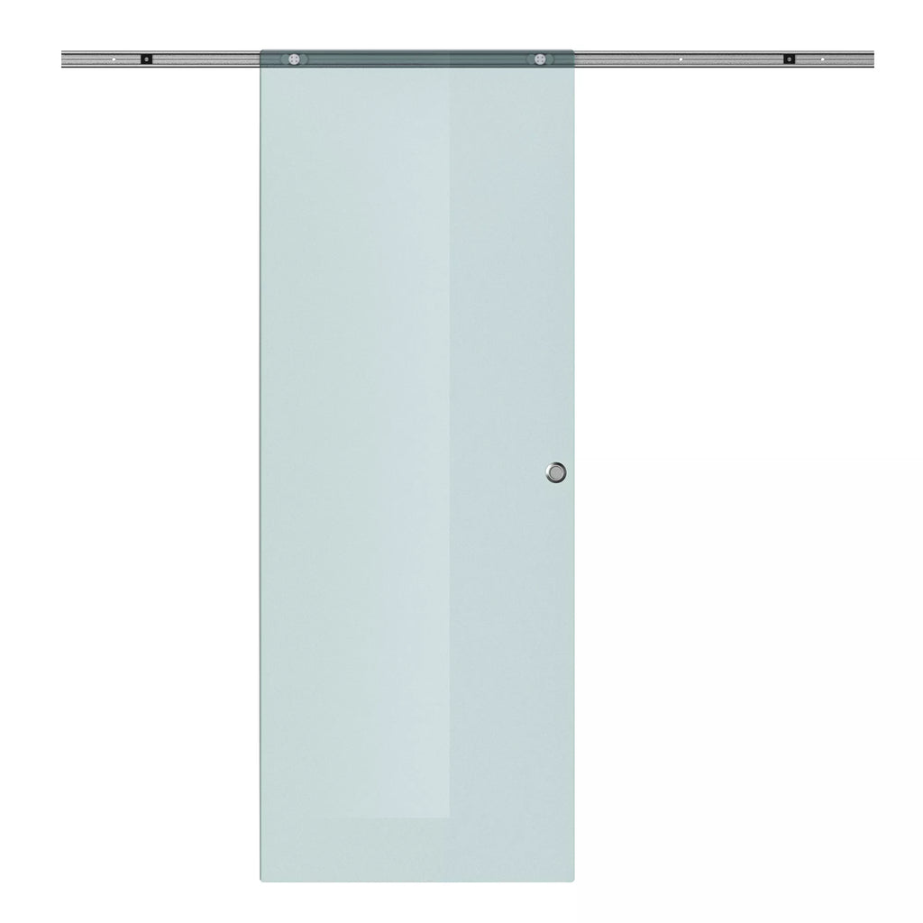 Stiklinės stumdomos durys Stumdomos durys Stiklinės durys Kambario durys Matinis stiklas 775 x 2050 mm