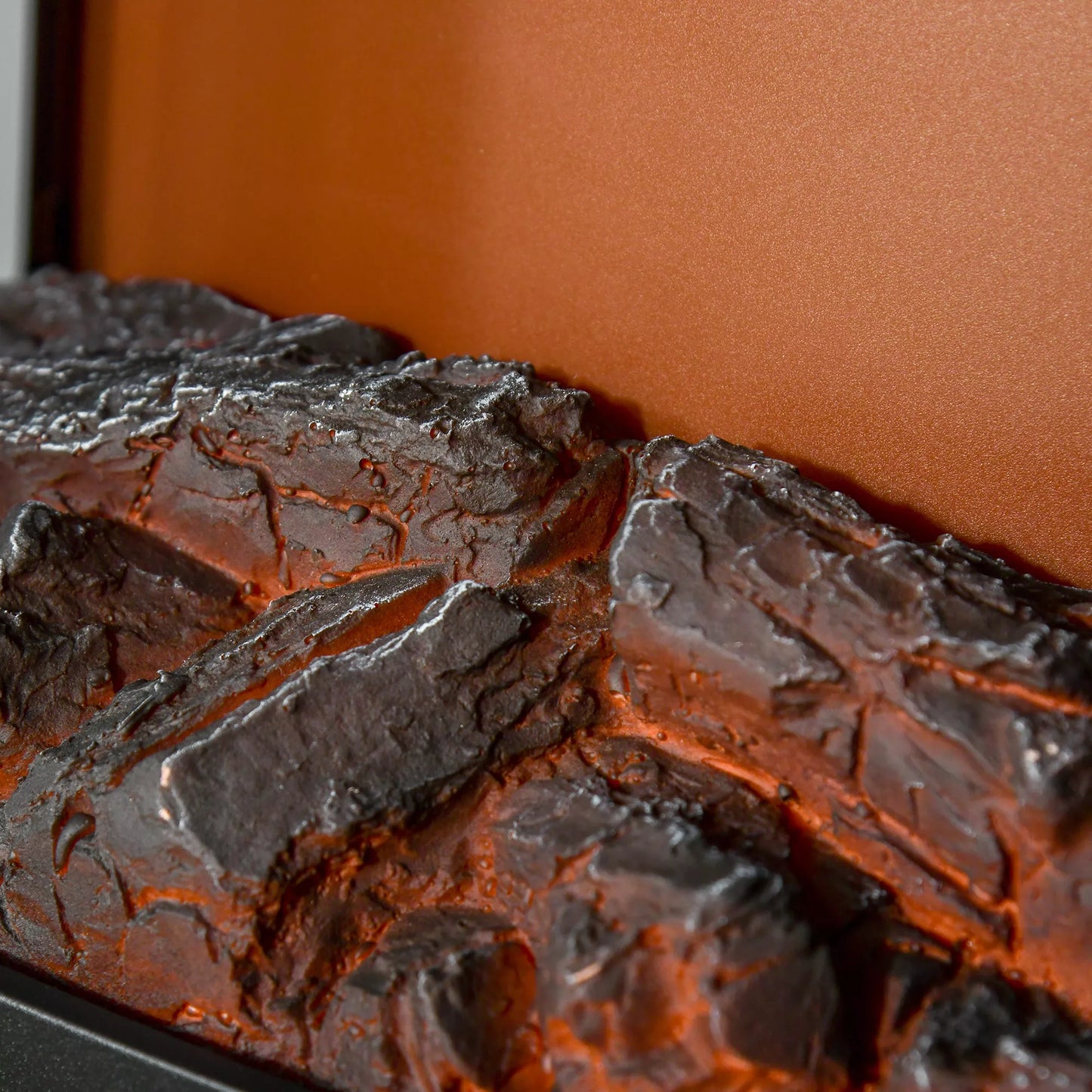 Elektrinis židinys su šildymu, 1800 W, elektrinis židinys su LED liepsnos efektu