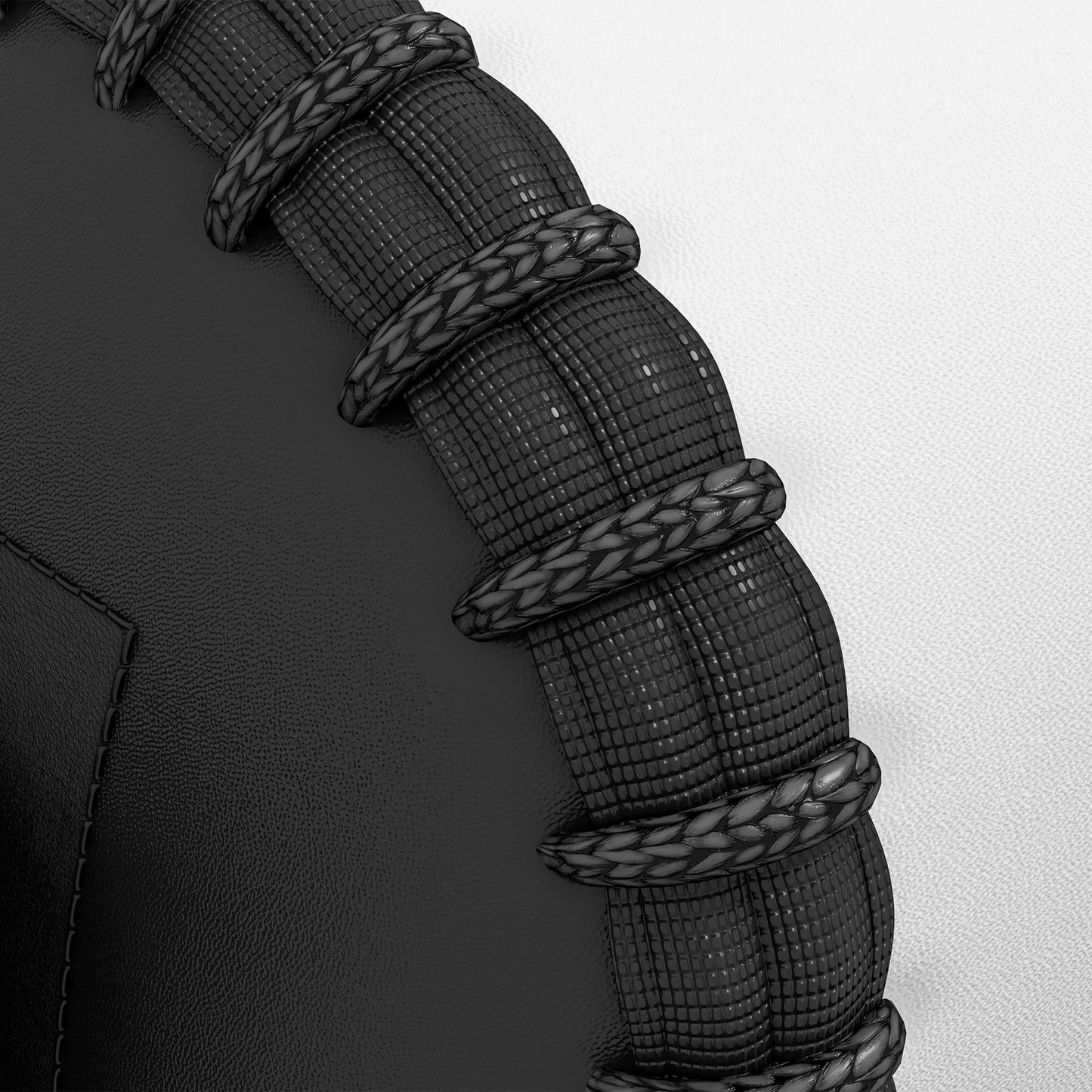 Smūgių pagalvėlė Muay Thai, Kickboxui, dirbtinės odos užvalkalas, 0,4 kg, 38x20x18 cm, Juoda/Raudona/Balta