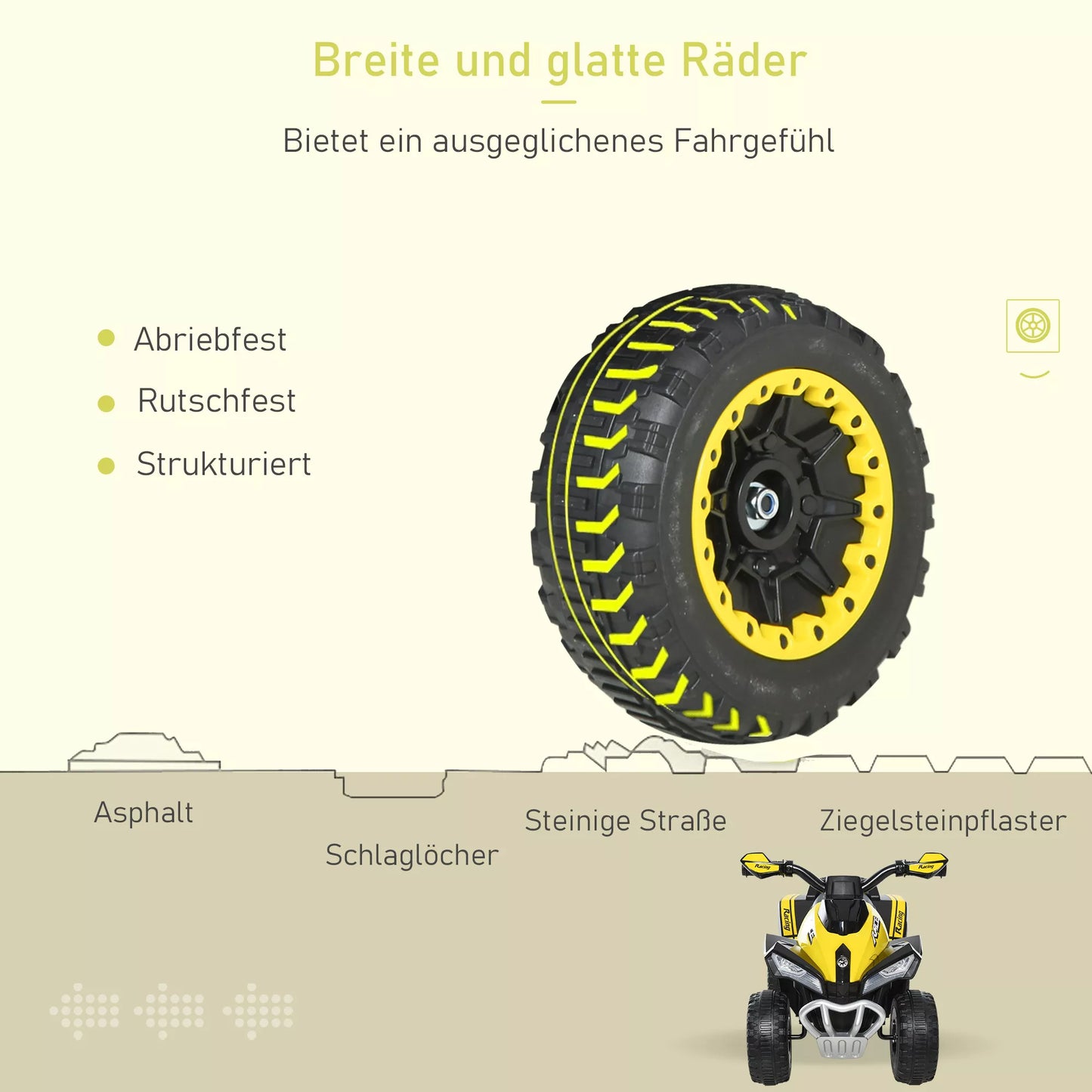 Vaikiškas paspiriamasis automobilis 18-36 mėnesių vaikams, geltonas