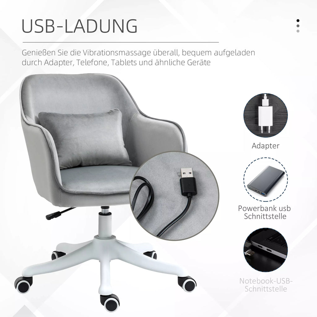 Schema su USB įkrovimu ir adapteriu