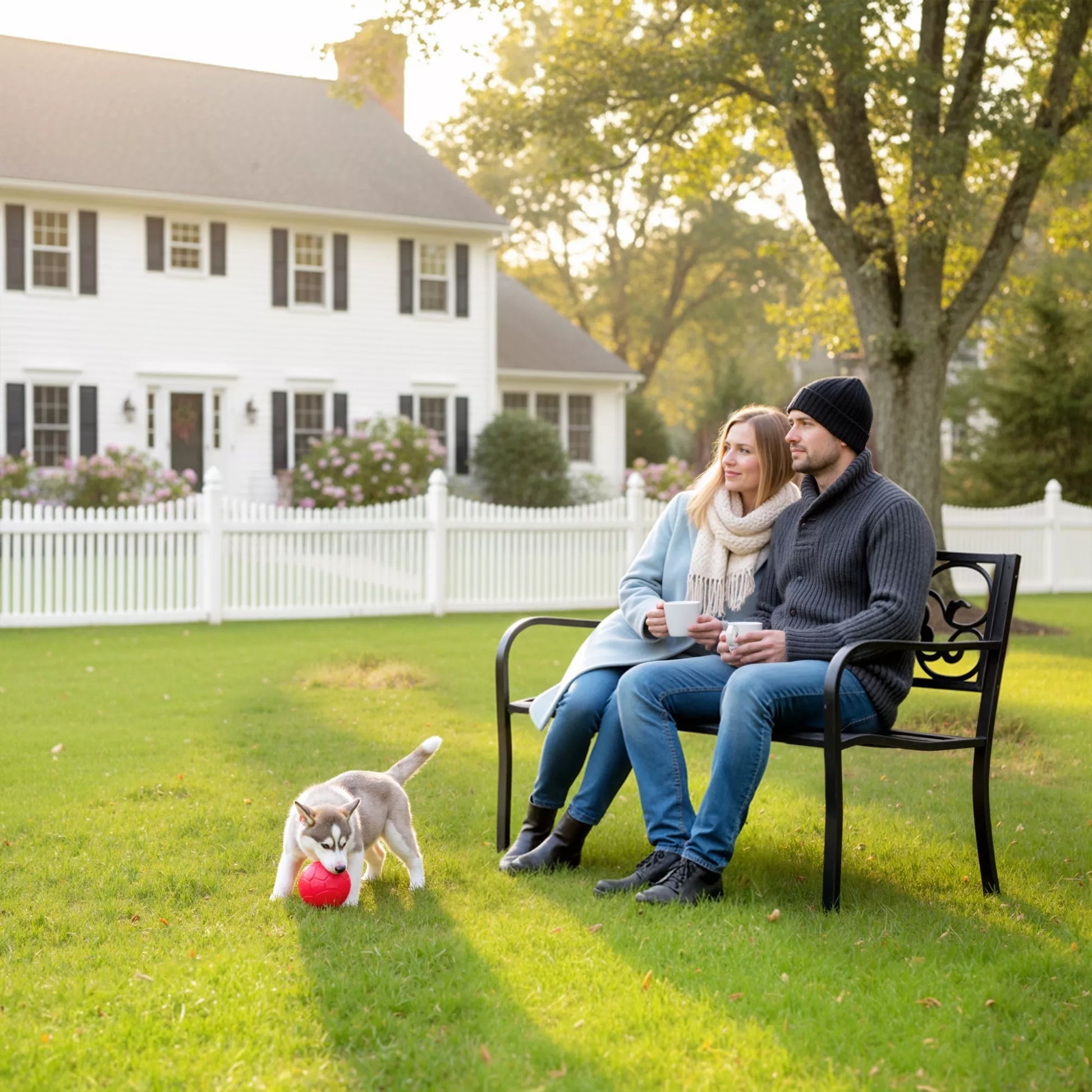 2-vietė sodo suolelė Parko suolelė su ištraukiamu stalu Suolelis Suolelis, kurio apkrova 240 kg Terasos suolelis su atlošais ir porankiais Sodo baldai terasai, sodui, lauko erdvėms 150x58,5x90 cm Juoda