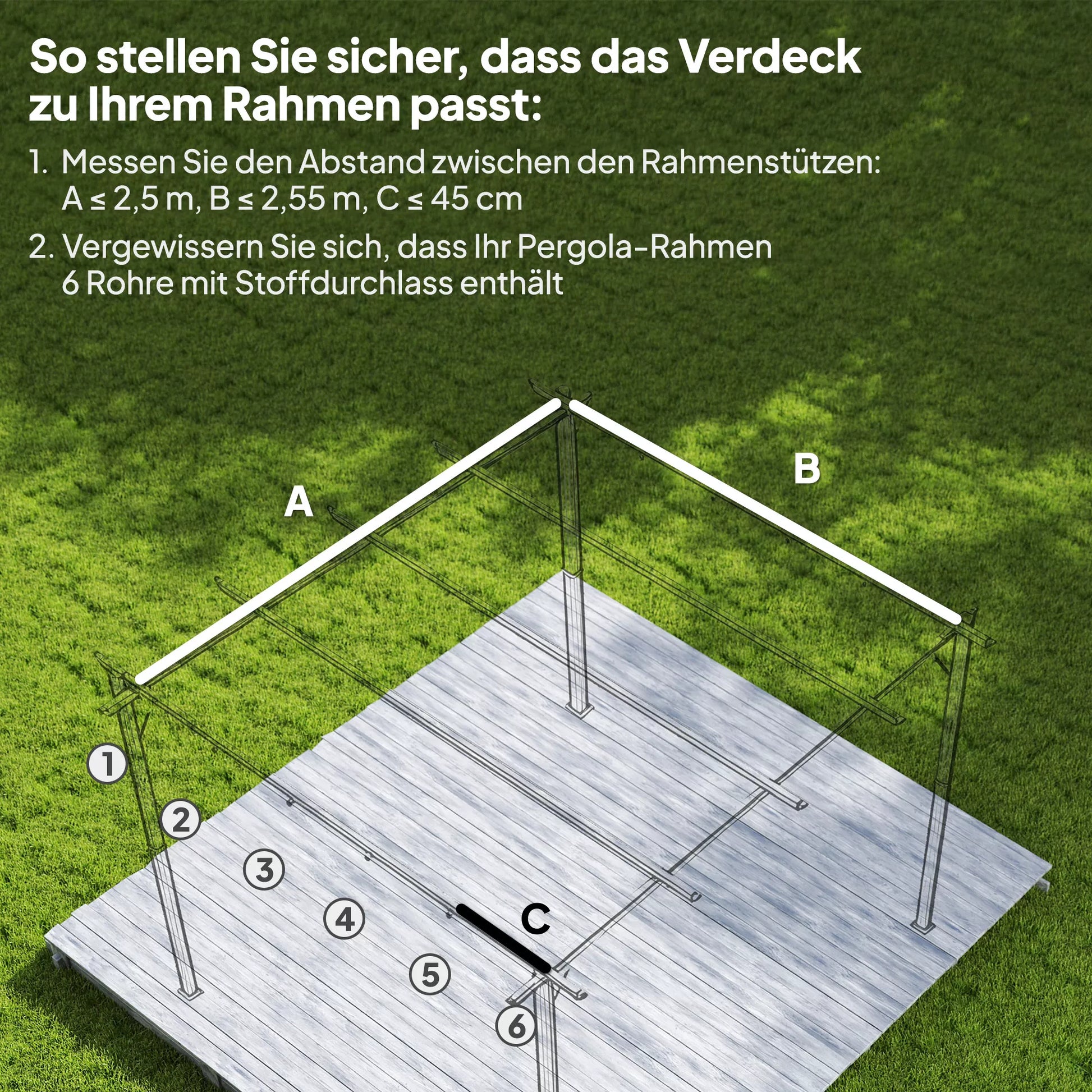 Pavėsinės stogas, su drenažo angomis, poliesteris, 3x3 m, kavos ruda