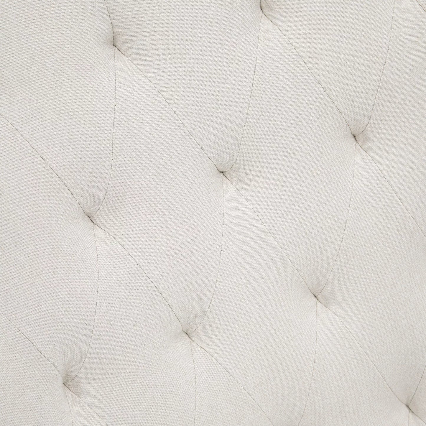 Supama kėdė skandinaviško dizaino, poilsio krėslas, sagomis dekoruotas, 69 cm x 90 cm x 100 cm, kreminė + natūrali + juoda