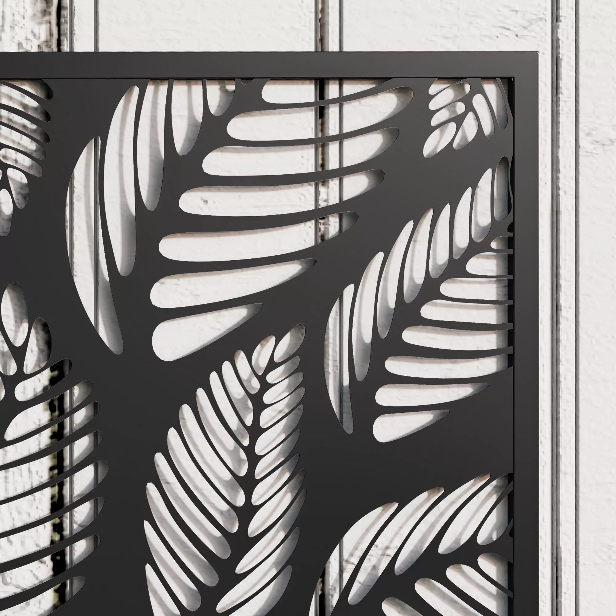 Pakelta metalinė lysvė su atrama, 61 x 23 x 113 cm, juodos spalvos