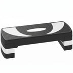 Aerobikos laiptelis reguliuojamo aukščio 80 x 31 x 20 cm juodas