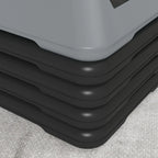 Aerobikos step platforma, reguliuojamo 10–30 cm aukščio, 5 padėtys, iki 150 kg, pilka