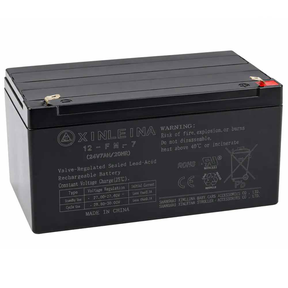 AGM gelinis akumuliatorius, 24 V, 7 Ah