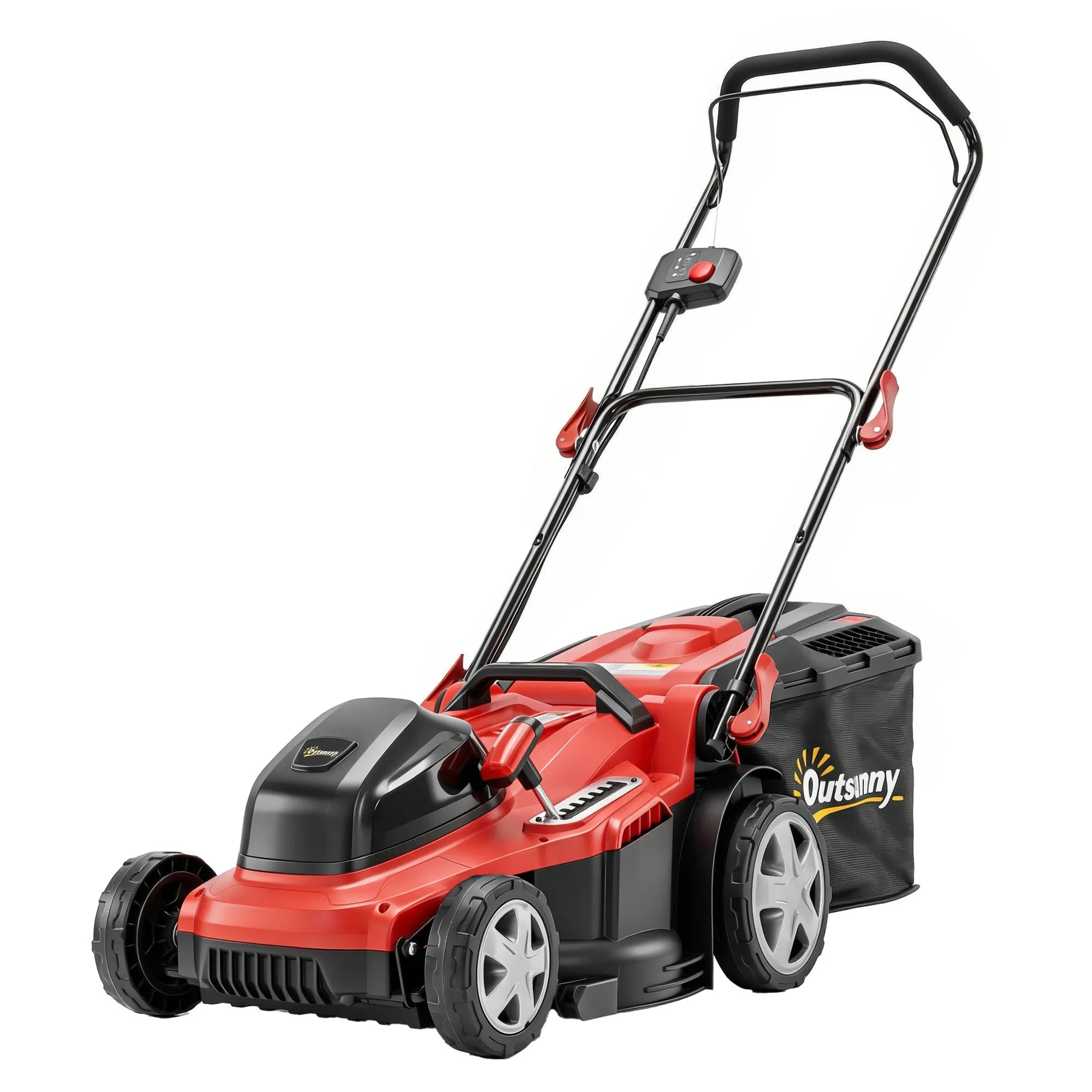 Akumuliatorinė vejapjovė 800W 40cm pjovimo plotis 45l krepšys