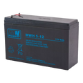 Akumuliatorius MW POWER MWH 5-12, 12V 6Ah, švino rūgšties, juodas