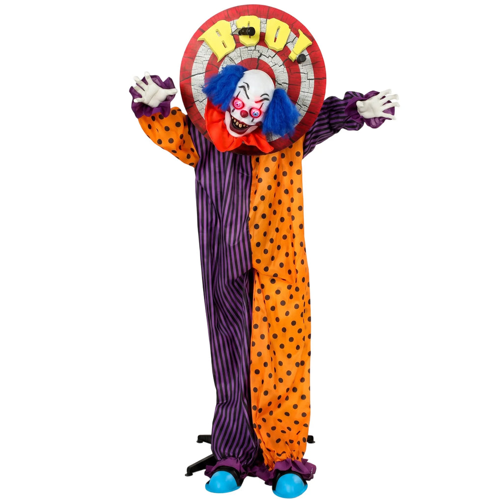 Animuota Helovino cirko klouno dekoracija, 167 cm