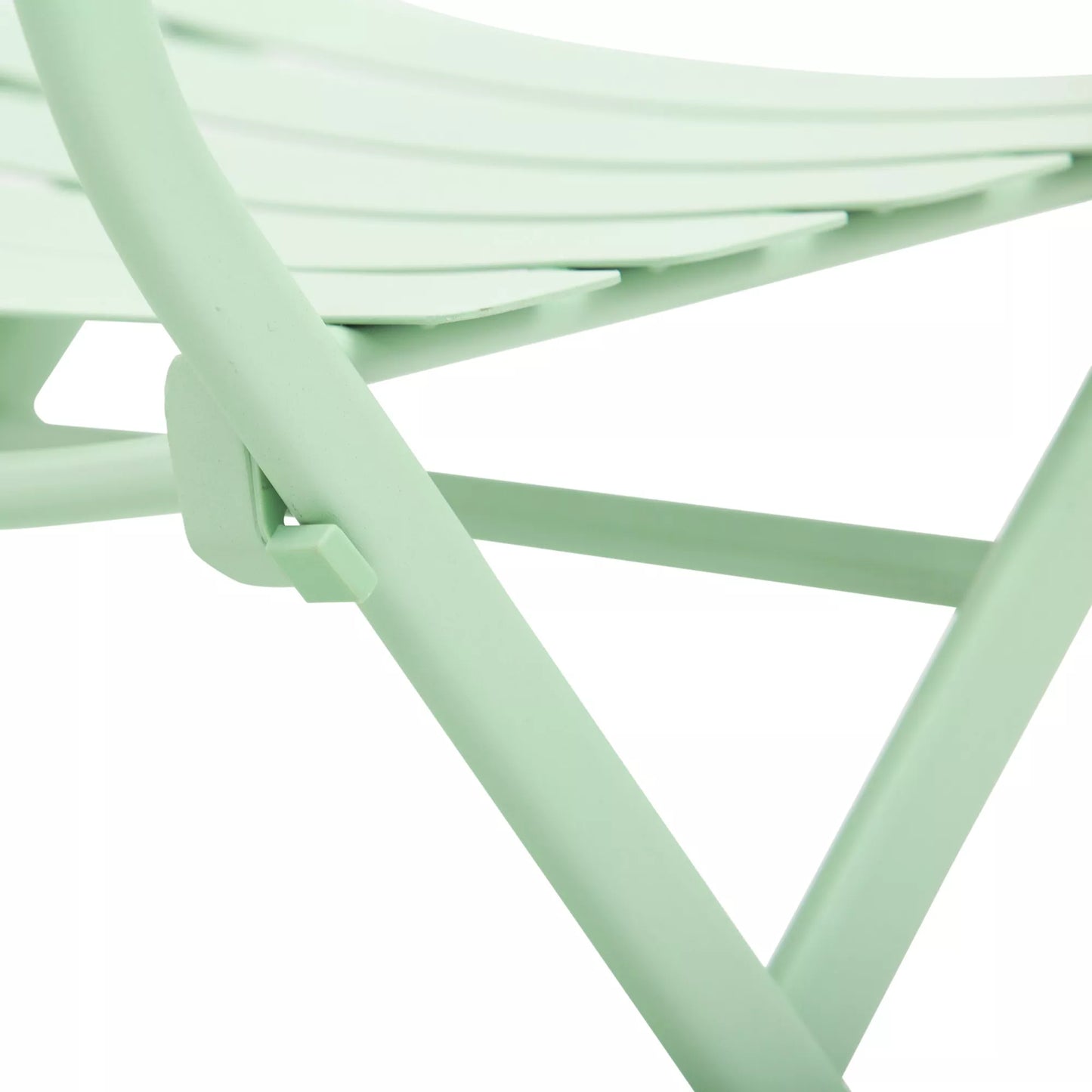 Sodo komplektas 2 asmenims, balkono baldų komplektas, bistropėdės stalas su 2 sulankstomomis kėdėmis, žalias