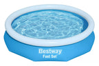 Antžeminis pripučiamas baseinas Bestway Fast Set 305x66 cm, su filtro siurbliu, mėlynas