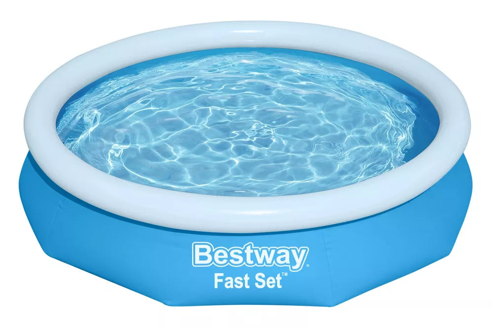 Antžeminis pripučiamas baseinas Bestway Fast Set 305x66 cm, su filtro siurbliu, mėlynas